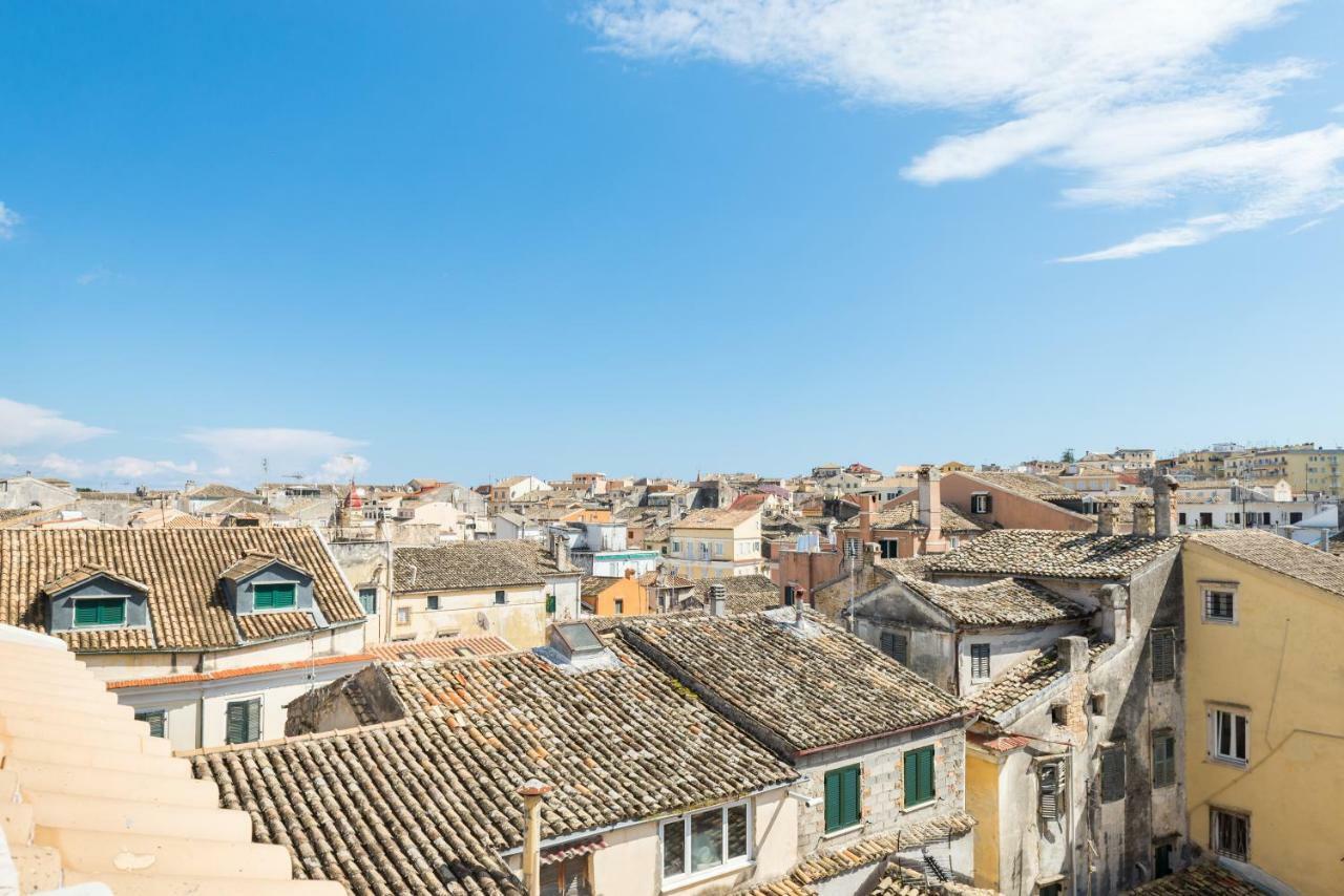 Sky Loft Corfu Old Town Apartments ภายนอก รูปภาพ