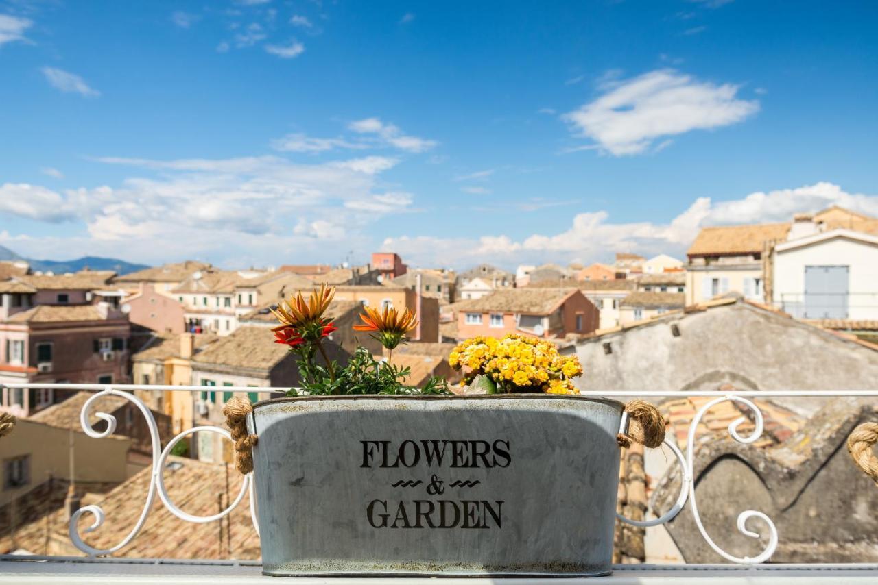 Sky Loft Corfu Old Town Apartments ภายนอก รูปภาพ