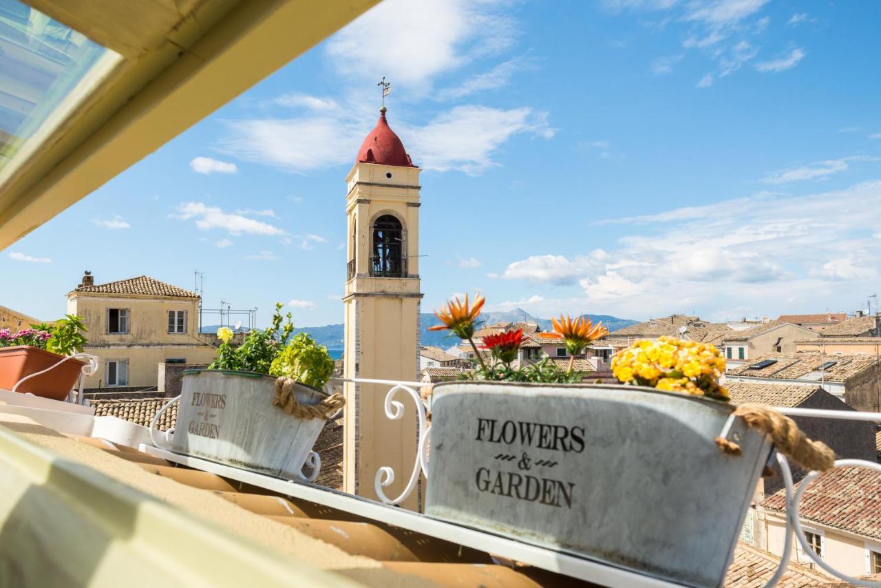 Sky Loft Corfu Old Town Apartments ภายนอก รูปภาพ